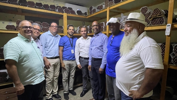 Promipyme visita Mipymes tabacaleras Tamboril